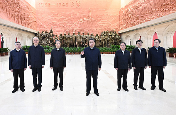 Xi urges efforts to carry forward great founding spirit of CPC and Yan'an Spirit