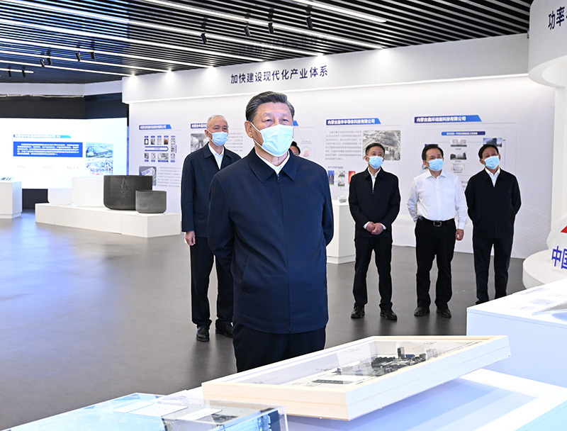 习近平在内蒙古考察时强调：把握战略定位坚持绿色发展 奋力书写中国式现代化内蒙古新篇章