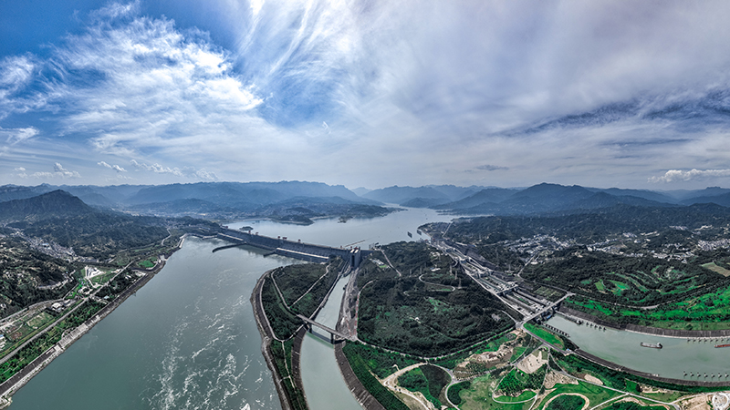 三峡水库水位消落迎接长江主汛期