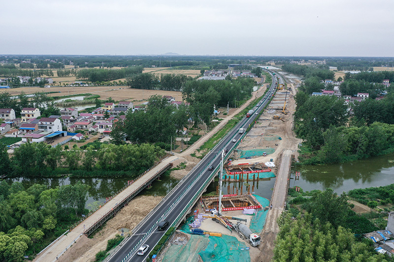 江苏加紧高速公路新建扩建工程建设