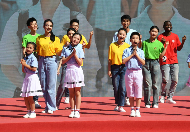 成都第31届世界大学生夏季运动会火炬传递启动仪式在京举行