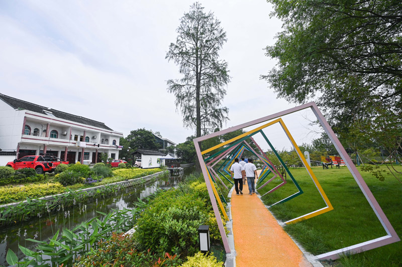 浙江嘉兴积极推进美丽乡村精品线建设