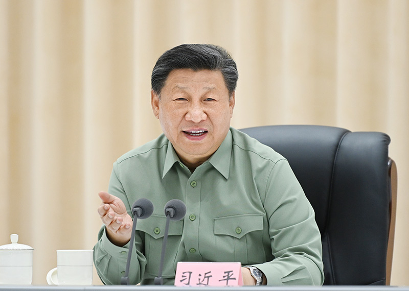 习近平在内蒙古调研边境管控和边防部队建设情况时强调：加强部队全面建设 提高边境防卫管控能力 努力锻造卫国戍边钢铁长城