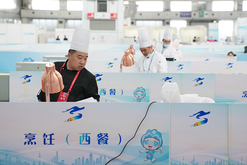 黑龙江举行职业技能大赛