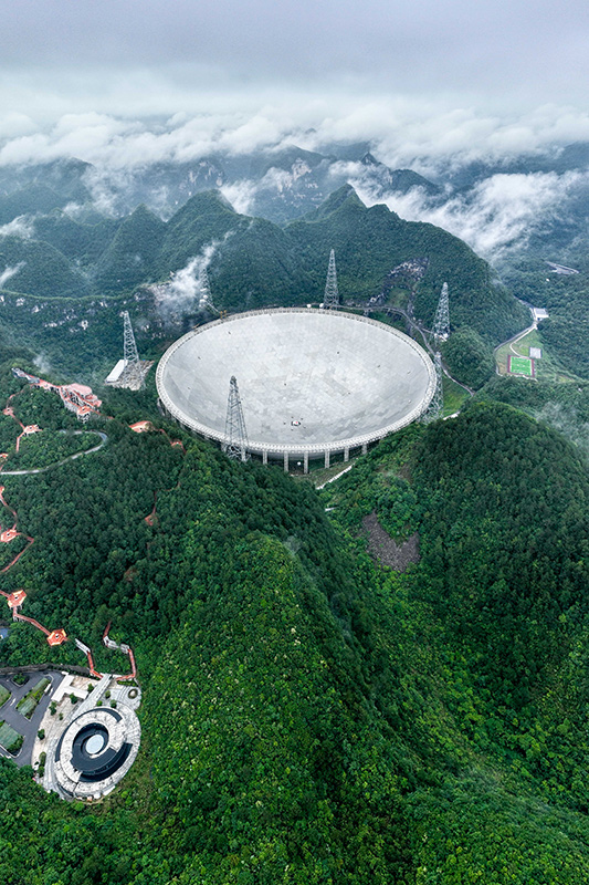 “中国天眼”发现迄今轨道周期最短脉冲星双星系统