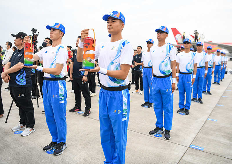第31届世界大学生夏季运动会火炬传递启航仪式举行
