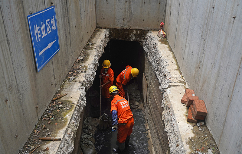 江西九江：推进水环境整治 城市焕新颜