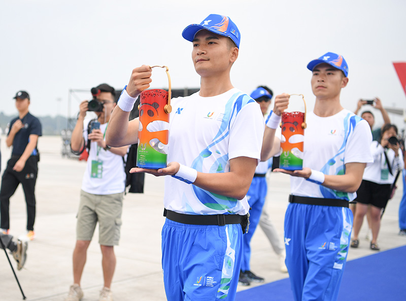 第31届世界大学生夏季运动会火炬传递启航仪式举行