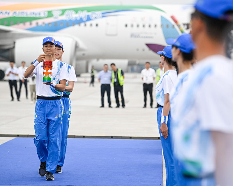 第31届世界大学生夏季运动会火炬传递启航仪式举行