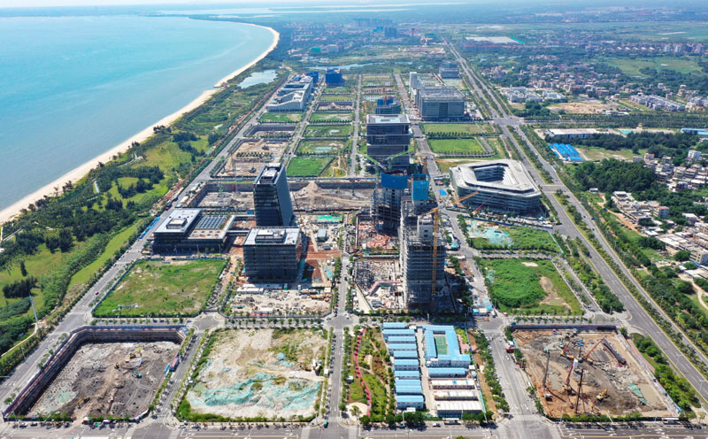 海口江东新区加速建设