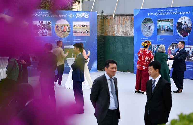 中国“三农”成就图片展在罗马举办