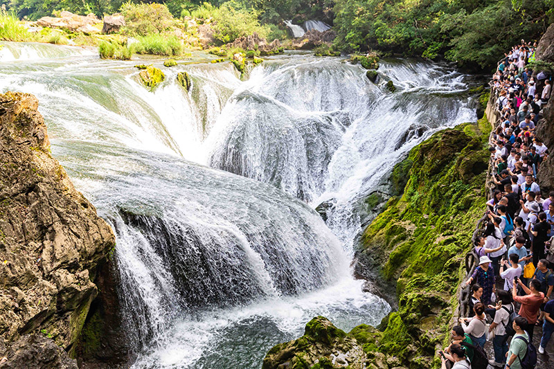 假期旅游热 祖国山河美