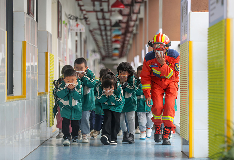 国际减灾日 安全进校园