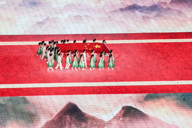 杭州亚残运会开幕式举行