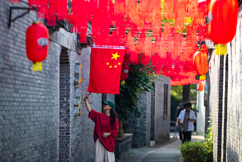 祖国各地 欢度国庆