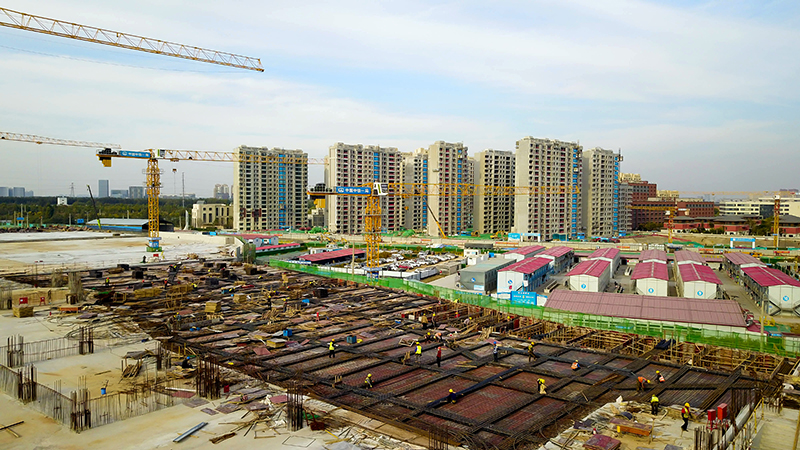 济南地铁6号线建设忙