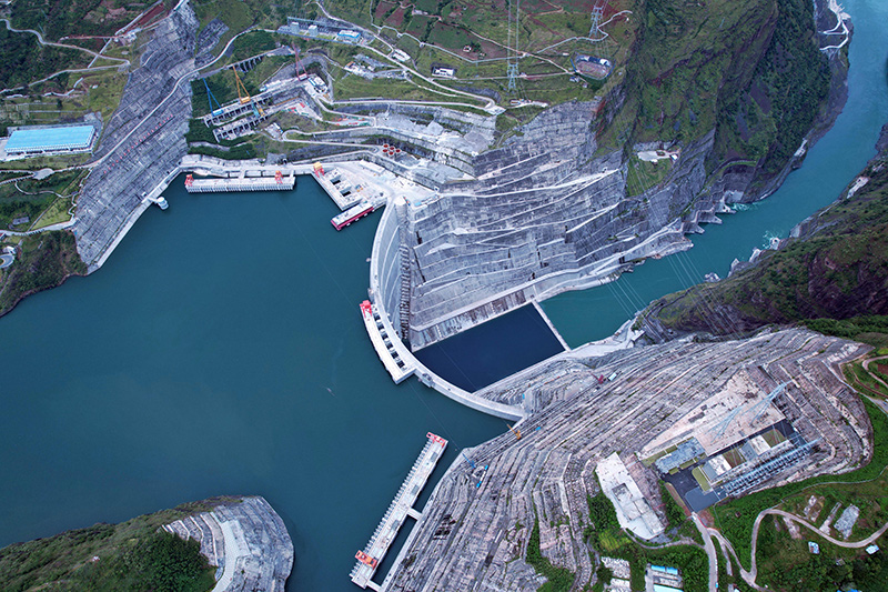 白鹤滩水电站累计发电量突破1000亿千瓦时