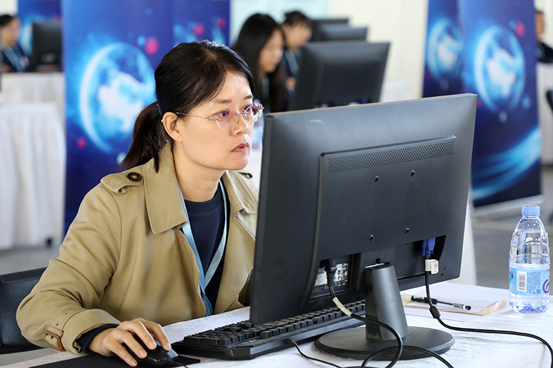 第五届全国电子信息服务业职业技能竞赛在河北沧州举行