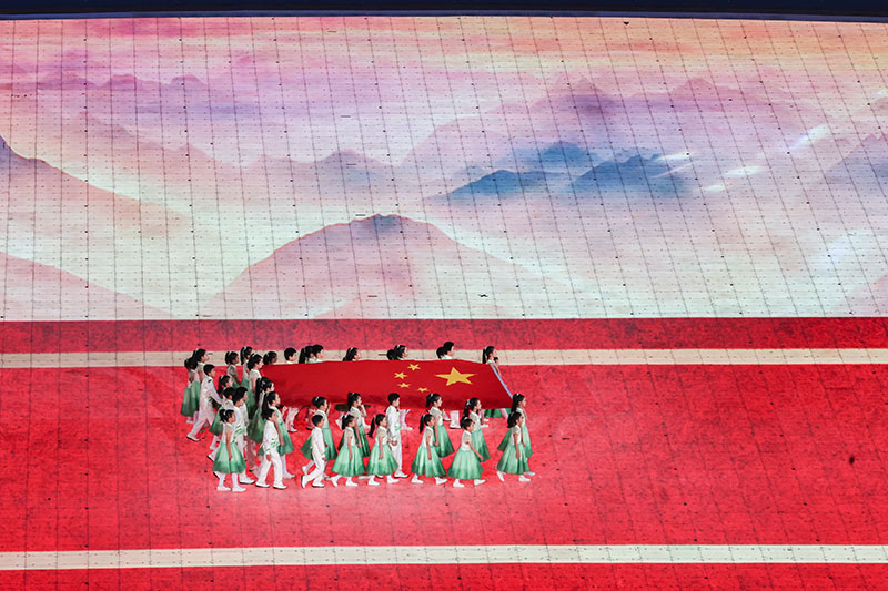 杭州亚残运会开幕式举行
