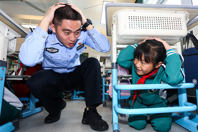 国际减灾日 安全进校园
