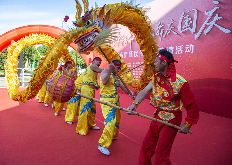 祖国各地 欢度国庆