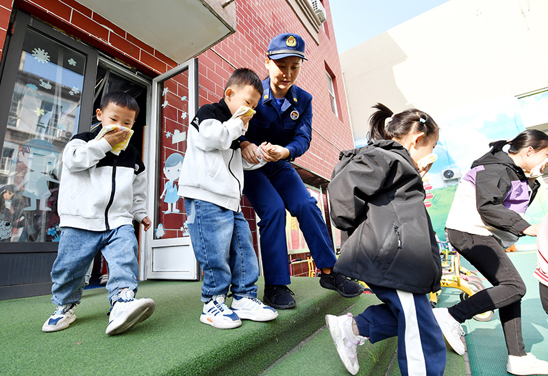 国际减灾日 安全进校园