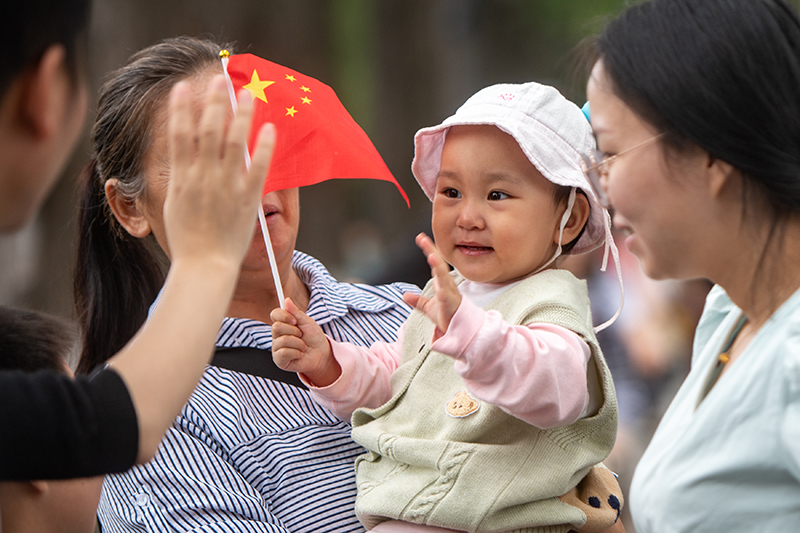 祖国各地 欢度国庆