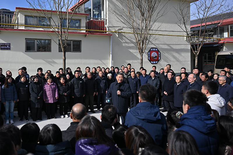 习近平在北京河北考察灾后恢复重建工作