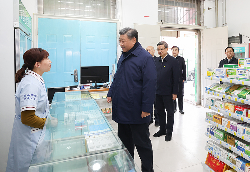 习近平在北京河北考察灾后恢复重建工作