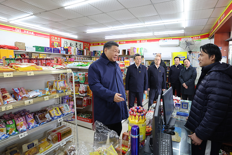 习近平在北京河北考察灾后恢复重建工作