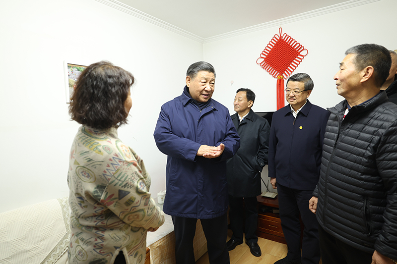 习近平在北京河北考察灾后恢复重建工作