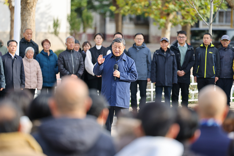 习近平在北京河北考察灾后恢复重建工作
