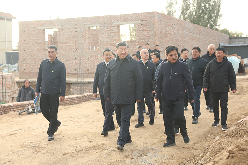 习近平在北京河北考察灾后恢复重建工作