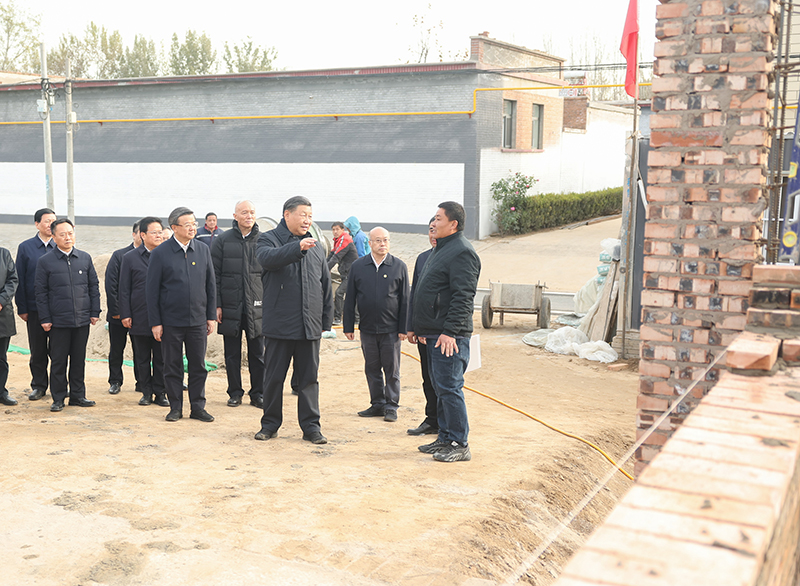 习近平在北京河北考察灾后恢复重建工作