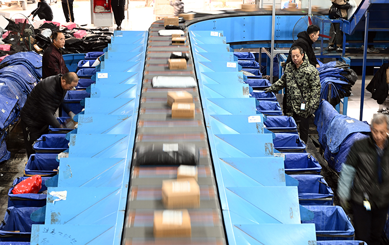 河北白沟：今年前10个月快递业务量达2.2亿件