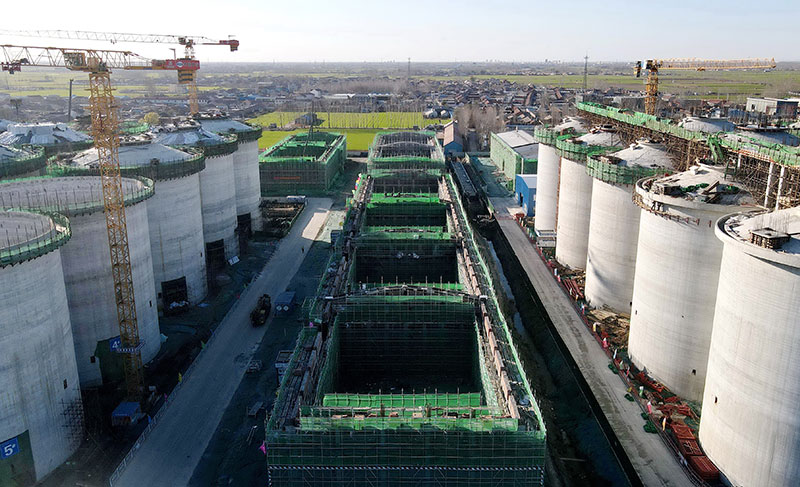 河北丰润：“粮食小镇”项目建设忙