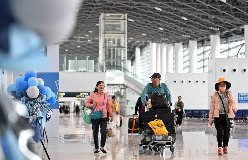 海口新海滚装码头客运综合枢纽站项目投入试运