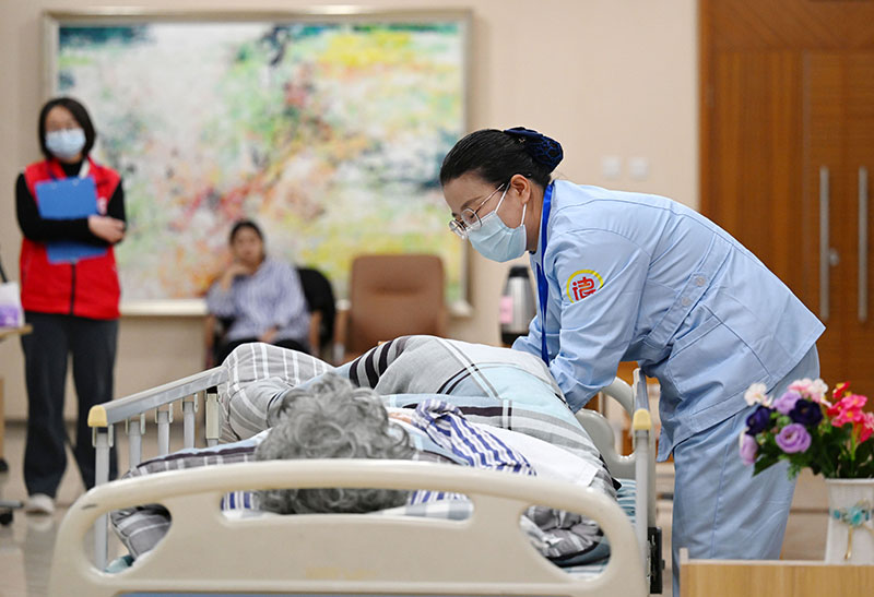 天津举办养老护理职业技能竞赛