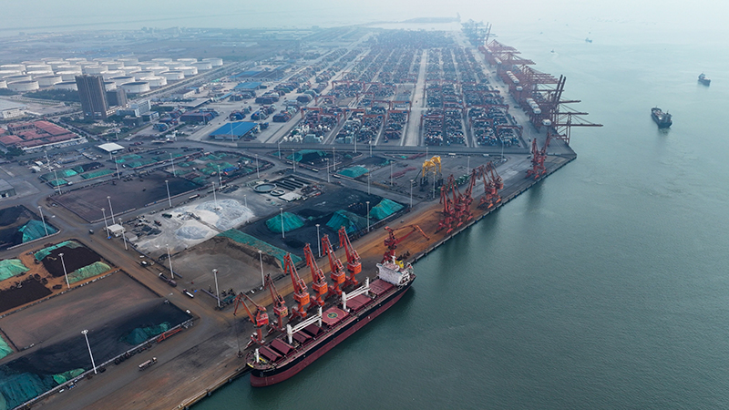 碧海蓝湾涌“金浪”——广西向海经济之铁海联运