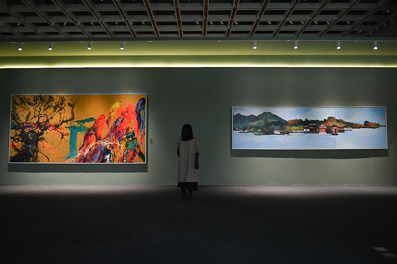 “艺汇丝路”采风作品展在杭开幕