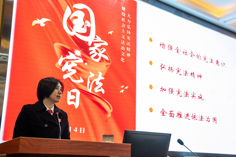 湖南浏阳：宪法宣传进校园