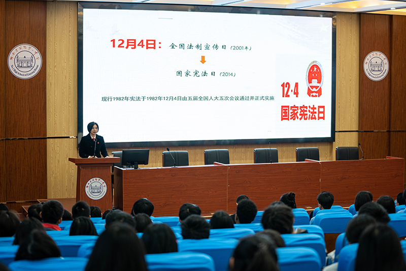 湖南浏阳：宪法宣传进校园