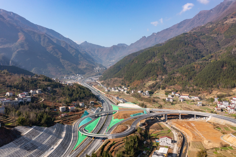 国家高速公路网巫溪至镇坪段正式通车