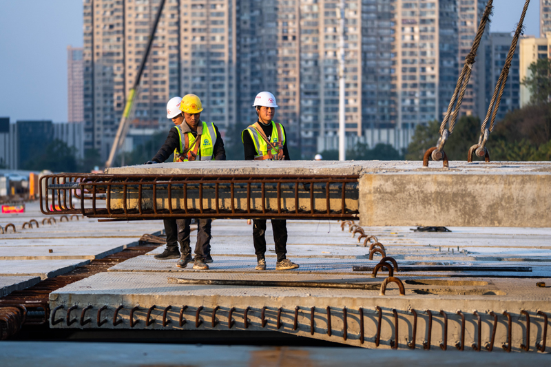 长沙万家丽路快速化改造北延线工程主体完工