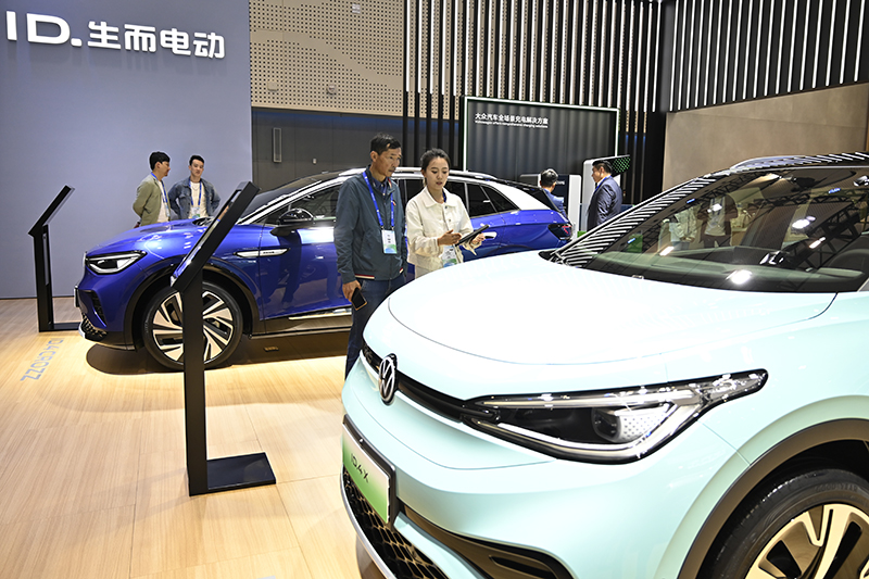 2023年世界新能源汽车大会在海口举行