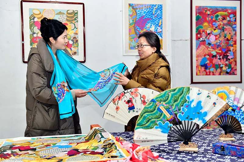 山东东港：非遗工坊助力非遗焕发生机