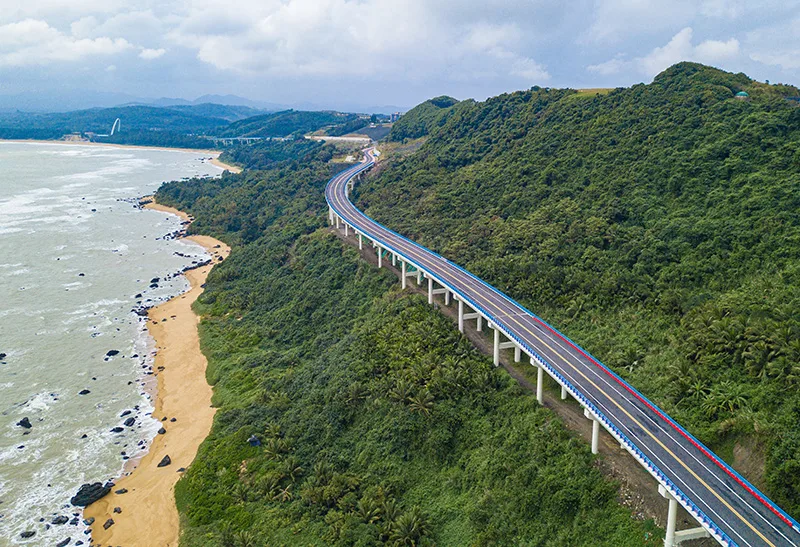 海南环岛旅游公路全线通车