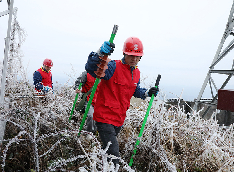 积极应对低温雨雪天气 保民生保安全