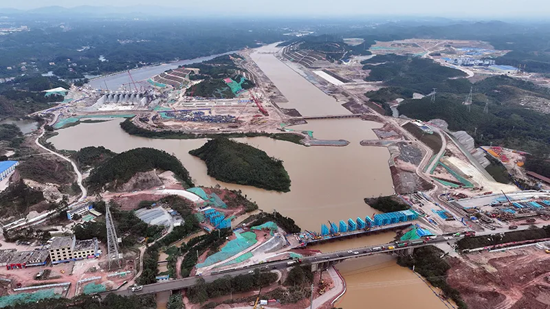 顶着寒潮抢进度——平陆运河建设剪影