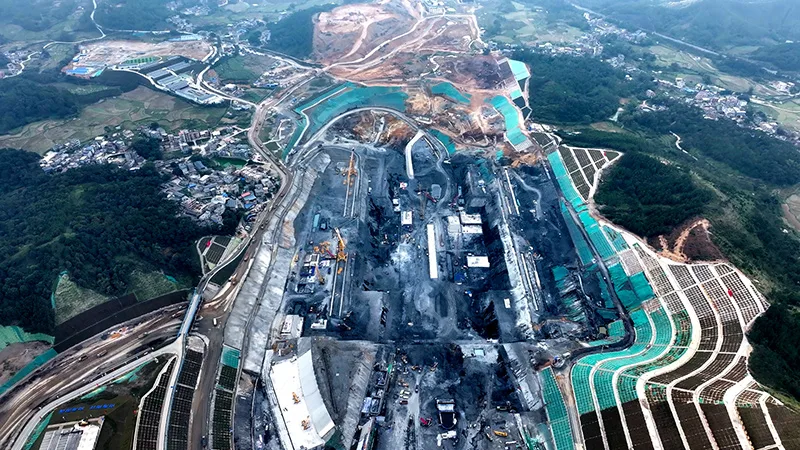 顶着寒潮抢进度——平陆运河建设剪影